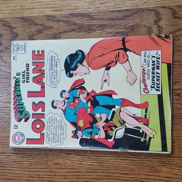 DC Comics | Other | Vintage 6s Supermans Girlfriend Lois Lane No 55 Dc ...